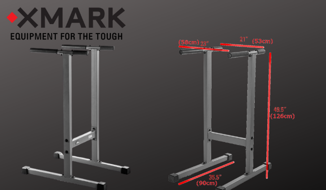 XMark Fitness Dip Station】ホームジム最高品質のディップススタンド 